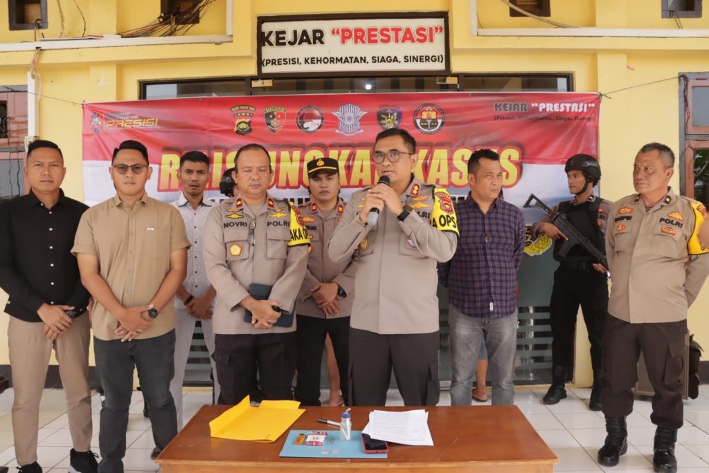 Polisi Ungkap Kasus Ilegal Drilling dikabupaten Tanjung Jabung Timur