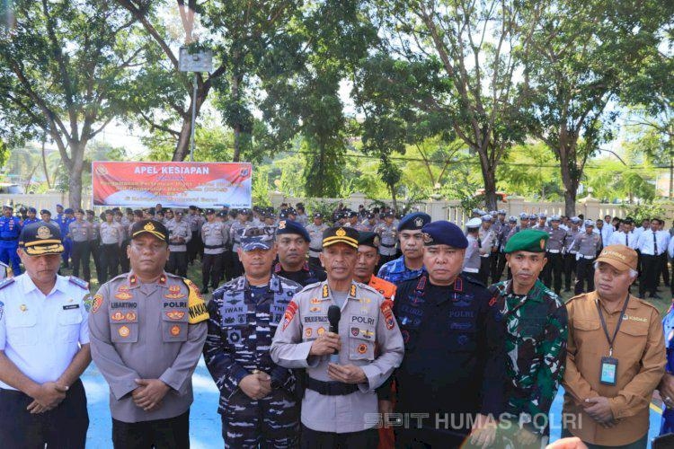 Ratusan Personel TNI-Polri Siap Amankan High-Level Dialogue Indonesia-RRT Ke-4