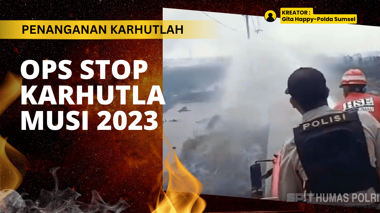 Ops Stop Karhutla Musi 2023 Kolaborasi TNI, Polri, dan Pertamina Padamkan Karhutla di Kabupaten OKI