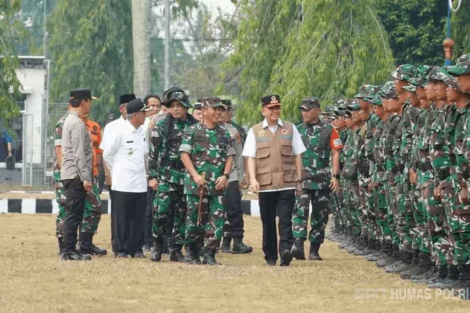 Penambahan 350 Personel TNI Dikerahkan untuk Penanganan Karhutla di Kabupaten OKI