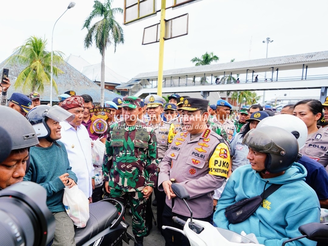 Kapolri Tegaskan TNI-Polri Komitmen Beri Rasa Aman ke Warga yang Mudik