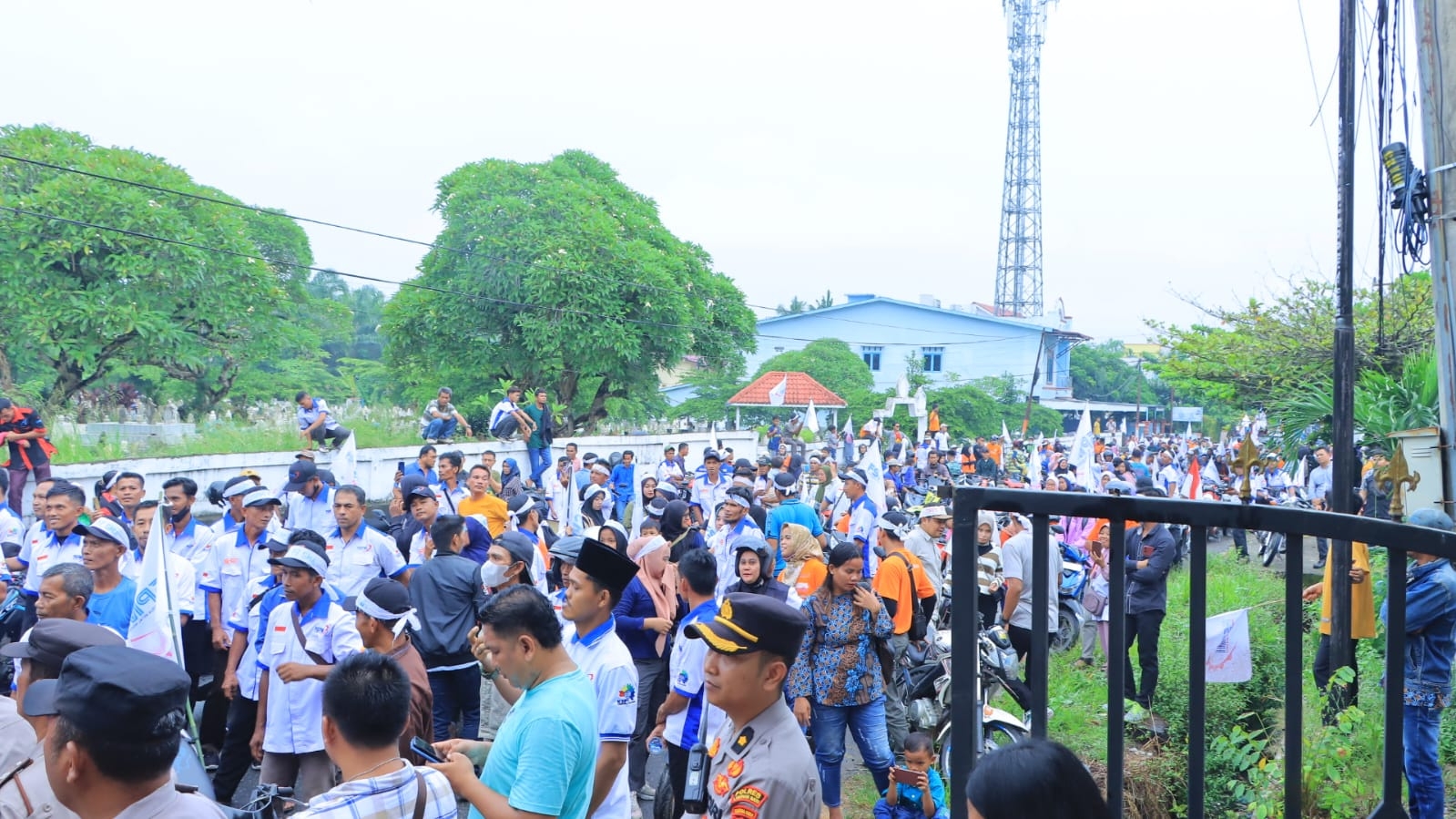 Polres Labuhanbatu Amankan Aksi Solidaritas May Day