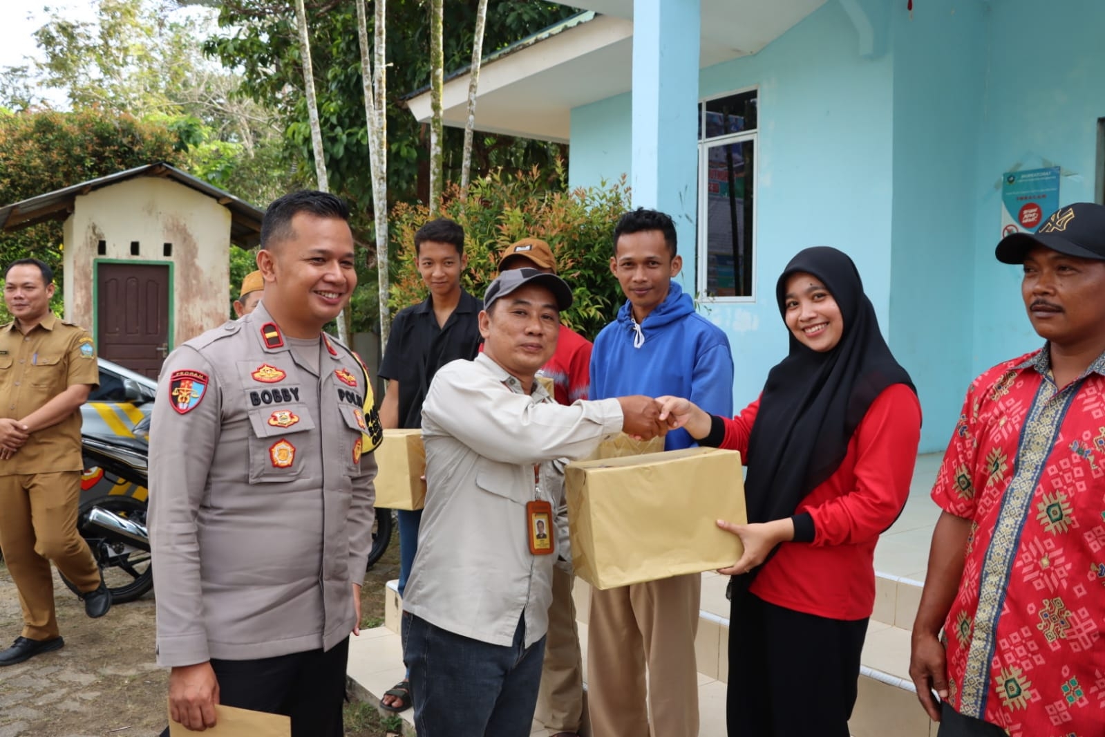 Sukses Melaksanakan Pemungutan Suara Polres Bintan Apresiasi Kepada Seluruh KPPS di Kabupaten Bintan